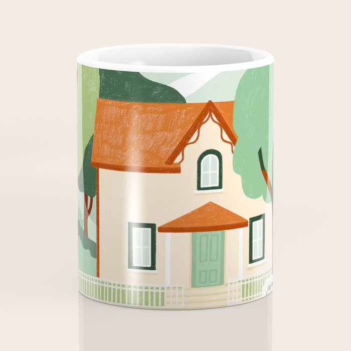 House in the woods Coffee Mug Gallery Image 4