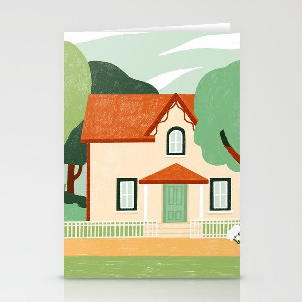 House in the woods Stationery Card Gallery Image 2