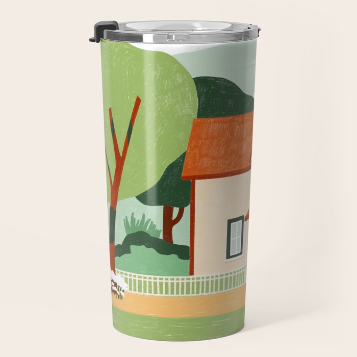 House in the woods Travel Mug Gallery Image 3