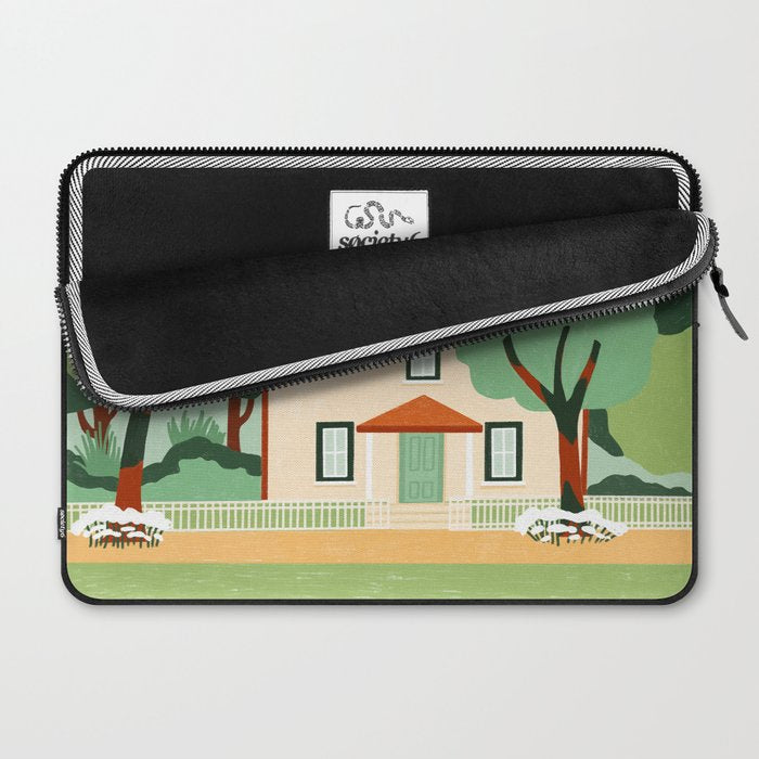 House in the woods Laptop Sleeve Gallery Image 2