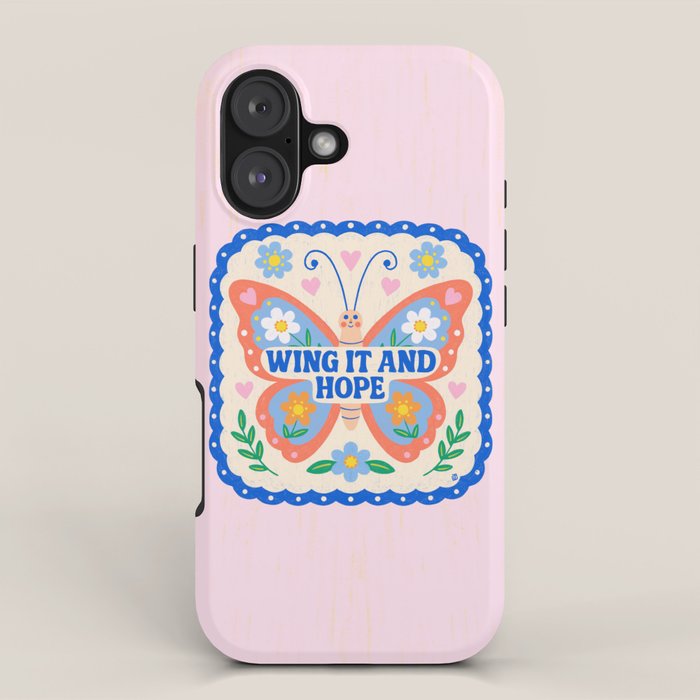 Wing It and Hope iPhone Case Gallery Image 1