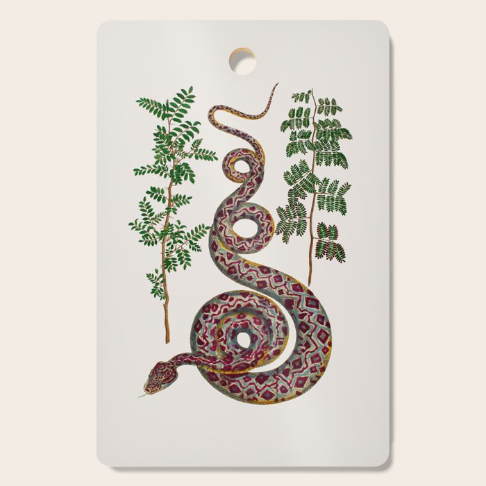 Mimosa Snake Seba Albertus Cutting Board Gallery Image 1