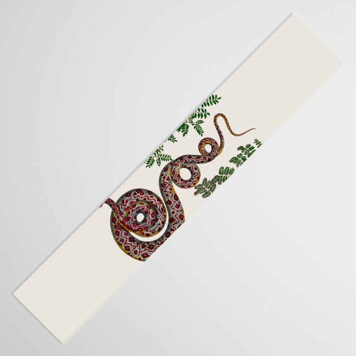 Mimosa Snake Seba Albertus Table Runner Gallery Image 3