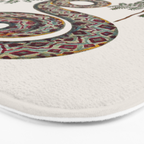 Mimosa Snake Seba Albertus Bath Mat Gallery Image 3