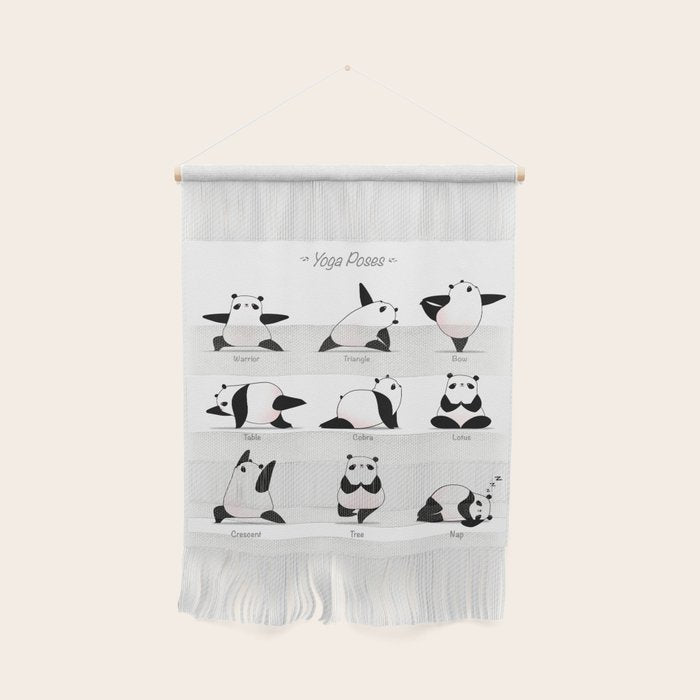 Yoga Panda II Wall Hanging Gallery Image 1
