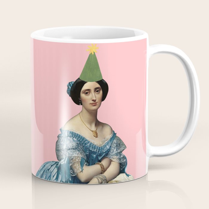 Merry Christmas, Bitches! - Ingres on Pink Coffee Mug Gallery Image 1