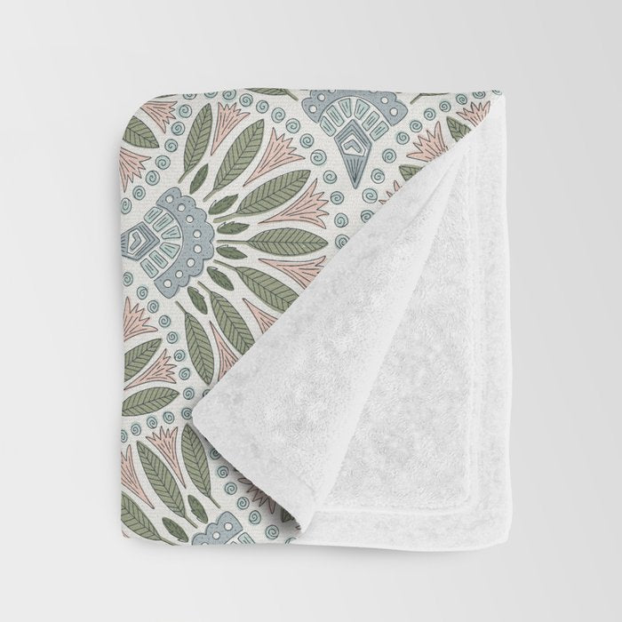 Tropical Garden Throw Blanket Gallery Image 3