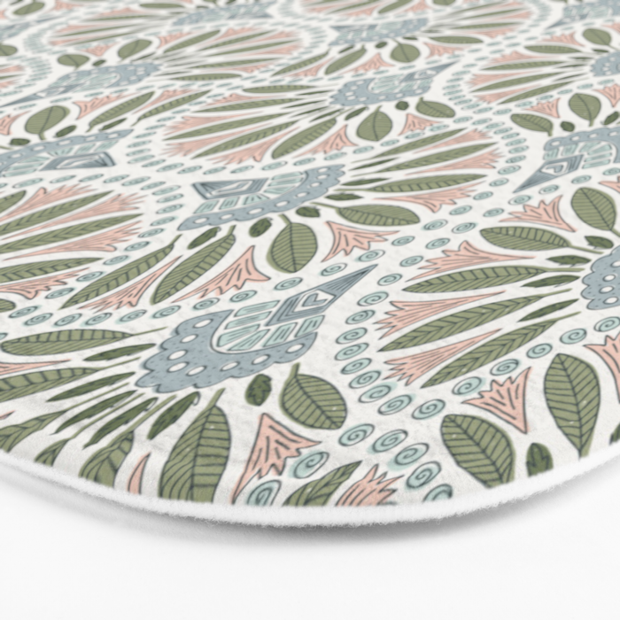Tropical Garden Bath Mat Gallery Image 3