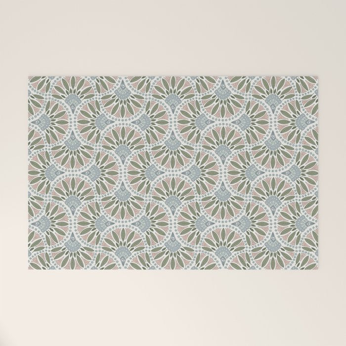 Tropical Garden Welcome Mat Gallery Image 1
