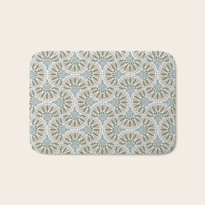 Tropical Garden Bath Mat Gallery Image 1