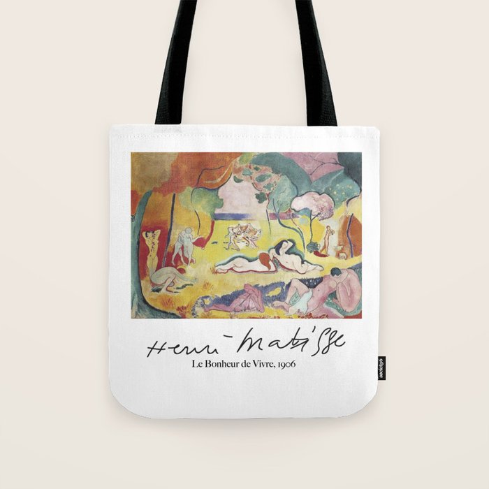 Le Bonheur de Vivre (the Joy of Life) by Henri Matisse Tote Bag Gallery Image 1