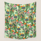 Cactus Desert - GBG Wall Tapestry Gallery Image 4
