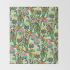 Cactus Desert - GBG Throw Blanket Gallery Image 2