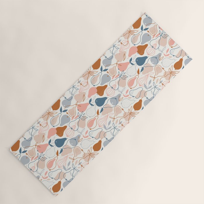 Pears in Scandinavian style Yoga Mat Gallery Image 1