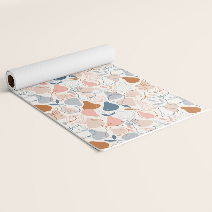 Pears in Scandinavian style Yoga Mat Gallery Image 2