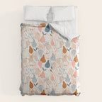 Pears in Scandinavian style Duvet Cover Gallery Image 6