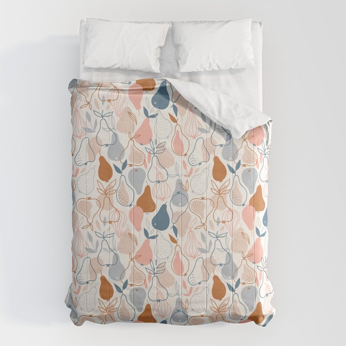 Pears in Scandinavian style Comforter Gallery Image 6
