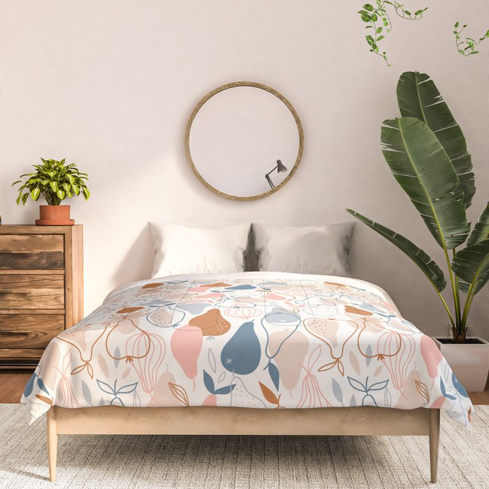 Pears in Scandinavian style Comforter Gallery Image 3