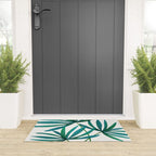 Fan Palm Bouquet Still Life Welcome Mat Gallery Image 3
