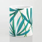 Fan Palm Bouquet Still Life Coffee Mug Gallery Image 4