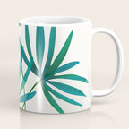 Fan Palm Bouquet Still Life Coffee Mug Gallery Image 1