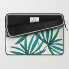 Fan Palm Bouquet Still Life Laptop Sleeve Gallery Image 2