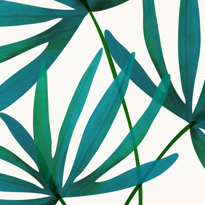Fan Palm Bouquet Still Life Coffee Mug Gallery Image 2