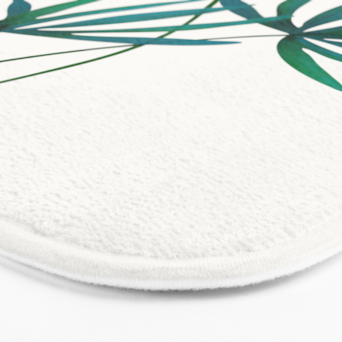 Fan Palm Bouquet Still Life Bath Mat Gallery Image 3