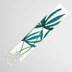 Fan Palm Bouquet Still Life Table Runner Gallery Image 3