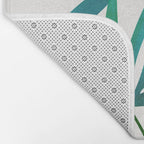 Fan Palm Bouquet Still Life Bath Mat Gallery Image 2