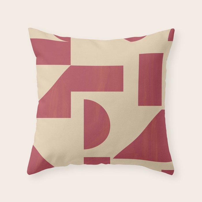 Minimalist 134 Throw Pillow Gallery Image 6