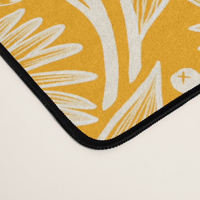 Saffron Coneflowers Desk Mat Gallery Image 4