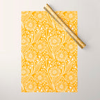 Saffron Coneflowers Wrapping Paper Gallery Image 1