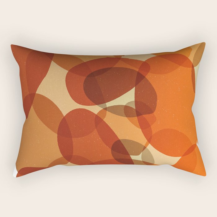 Soft Shapes Abstract #9 Rectangular Pillow Gallery Image 2