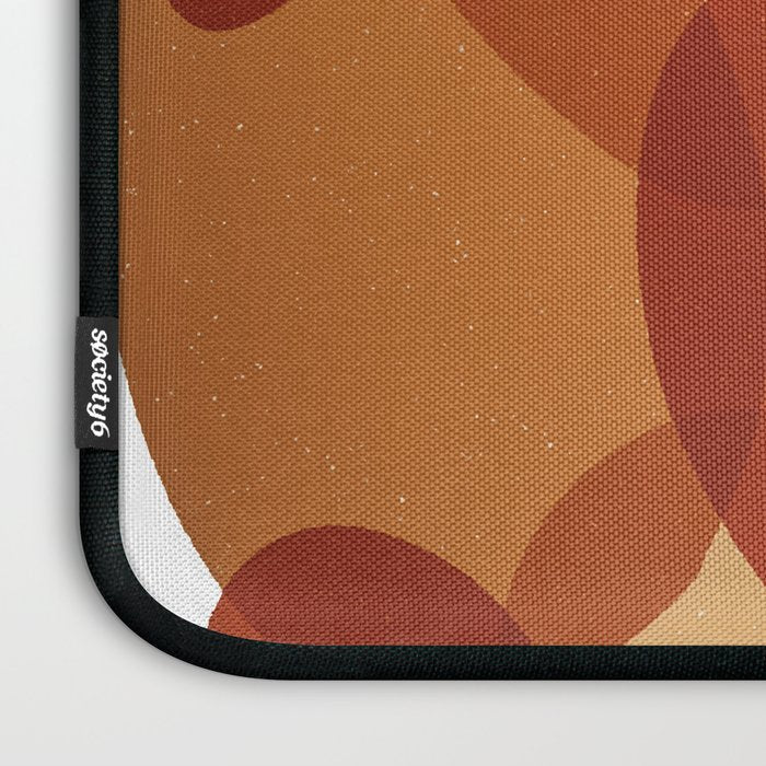 Soft Shapes Abstract #9 Laptop Sleeve Gallery Image 3
