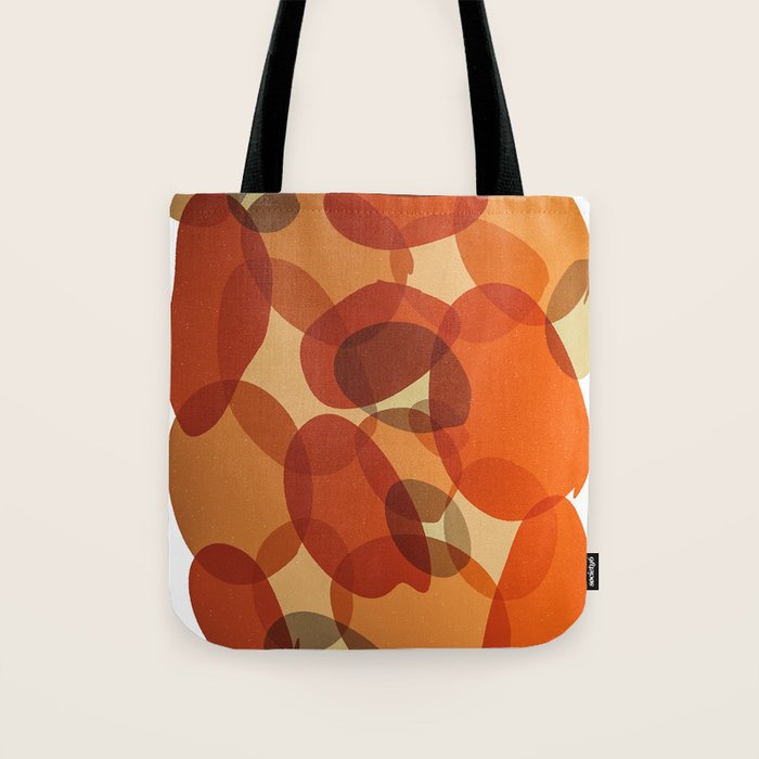 Soft Shapes Abstract #9 Tote Bag Gallery Image 1