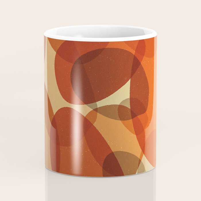 Soft Shapes Abstract #9 Coffee Mug Gallery Image 4