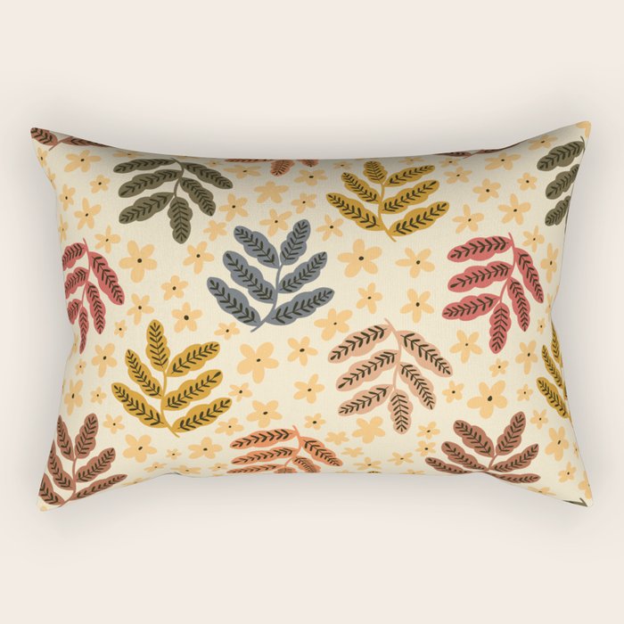 Fall Leaves - autumn Rectangular Pillow Gallery Image 2