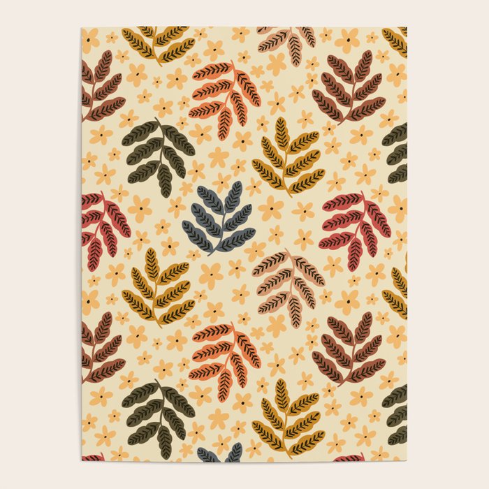 Fall Leaves - autumn Poster Gallery Image 1