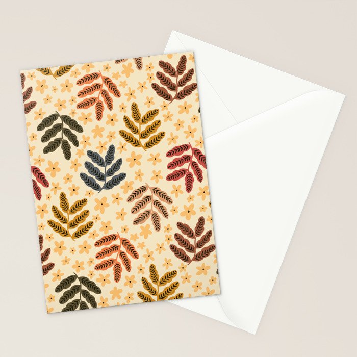 Fall Leaves - autumn Stationery Card Gallery Image 2