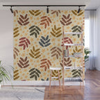 Fall Leaves - autumn Wall Mural Gallery Image 1
