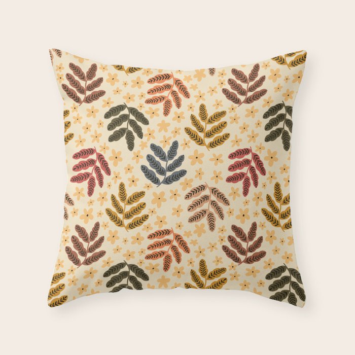 Fall Leaves - autumn Throw Pillow Gallery Image 6