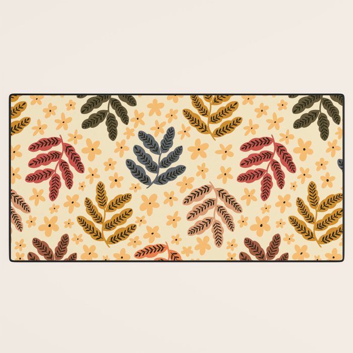 Fall Leaves - autumn Desk Mat Gallery Image 3
