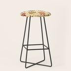 Fall Leaves - autumn Stool Gallery Image 1