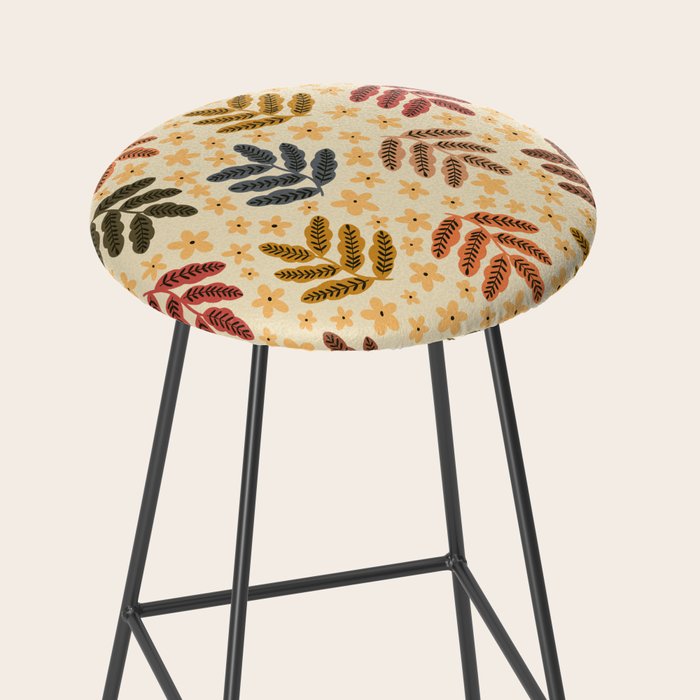 Fall Leaves - autumn Stool Gallery Image 2
