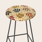 Fall Leaves - autumn Stool Gallery Image 2