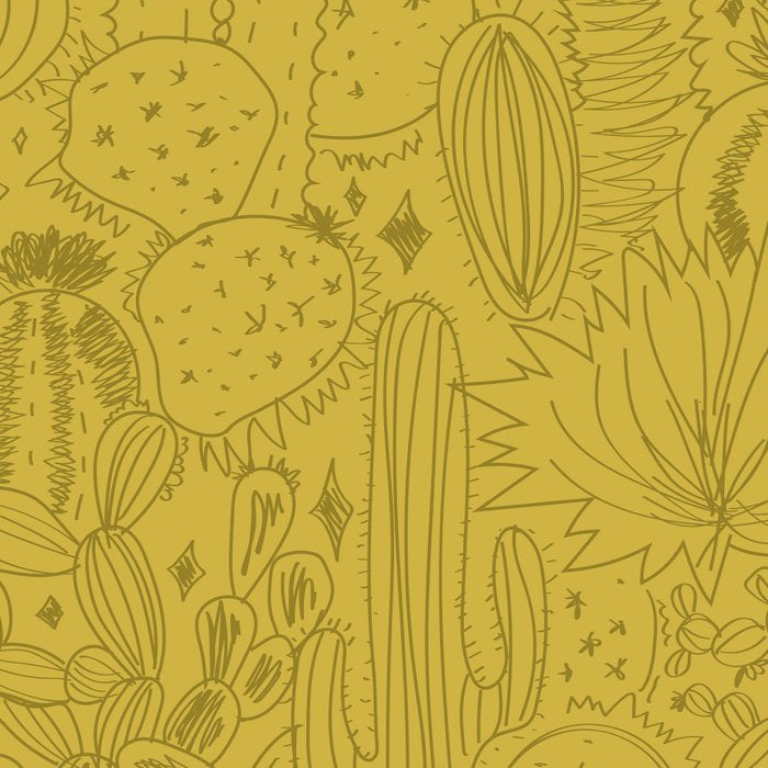 Cactus Scene in Green Coffee Mug Gallery Image 2