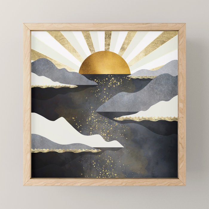 Metallic Dusk Mini Art Print Gallery Image 1