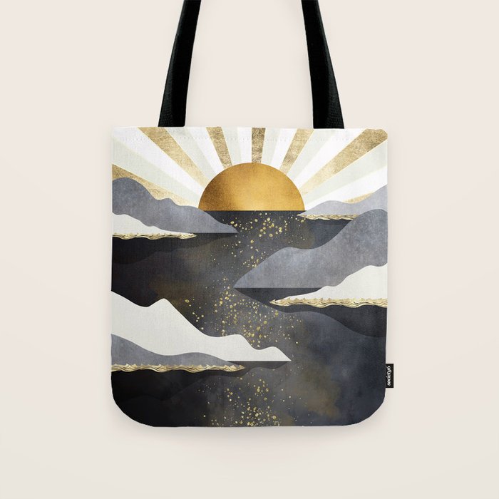 Metallic Dusk Tote Bag Gallery Image 1