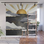 Metallic Dusk Wall Mural Gallery Image 1